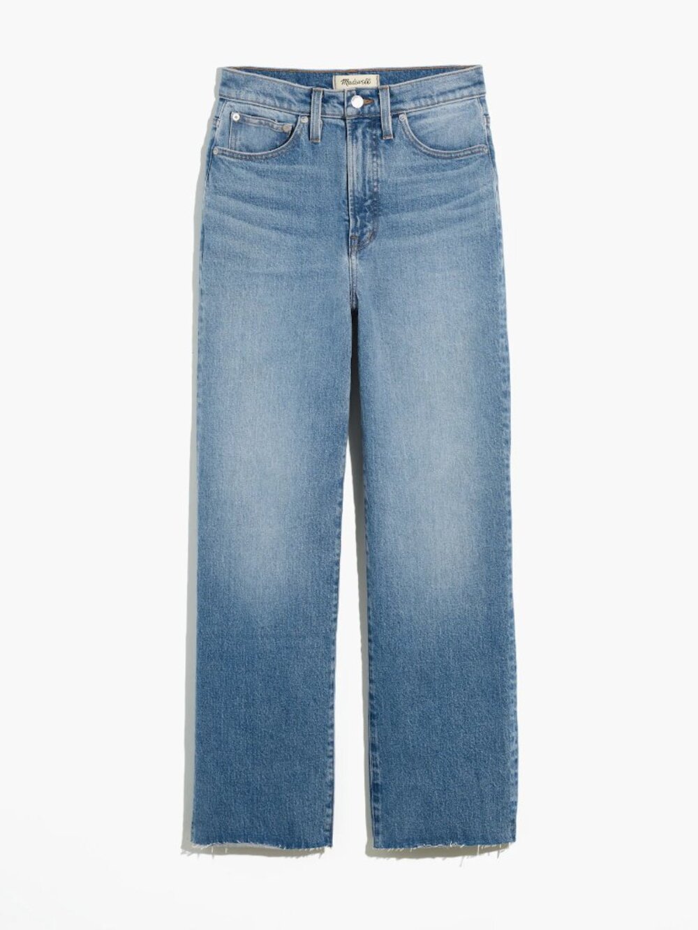 Madewell Perfect Vintage Wide-Leg Crop Jean in Catlin Wash